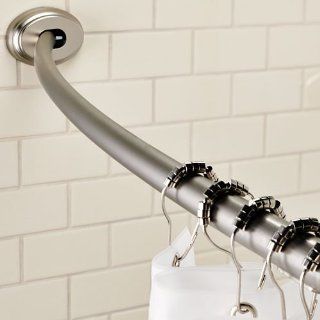 Curved Smart Rod Tension Shower Bar: Home Improvement