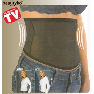 Waist Tuck Invisible Belt Tummy Cincher Band Black Large Extra Medium XXXL Skinee Figure Slimming Slims Immediately New : Waist Trimmers : Sports & Outdoors