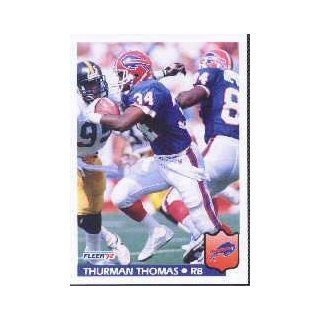 1992 Fleer #33 Thurman Thomas at 's Sports Collectibles Store