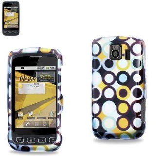 Reiko 2DPC LGLS670 110 Premium Durable Designed Protective Cover for LG LS670 Optimus S   1 Pack   Retail Packaging   Multi: Cell Phones & Accessories