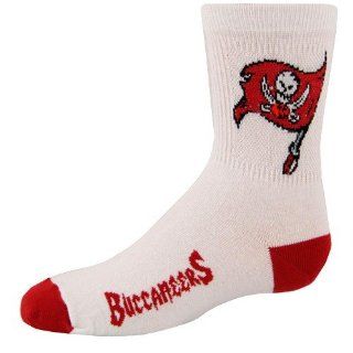 Tampa Bay Buccaneers Youth Red NFL Logo/Name Socks: Sports & Outdoors