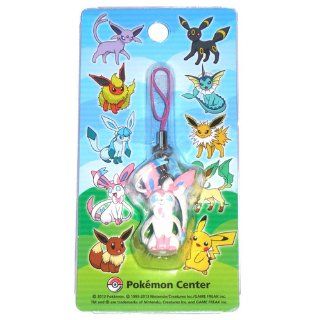 Pokemon Center Sylveon Figure Cell Phone Strap: Toys & Games