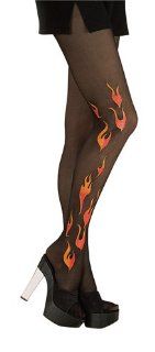 Halloween Flame Print Tights: Toys & Games