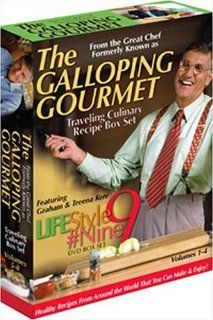 Lifestyle # 9: Traveling Culinary Recipe Box Set From the Great Chef Formally Known as The Galloping Gourmet (Graham Kerr 4 Pack Vol. 1 4): Graham & Treena Kerr: Movies & TV