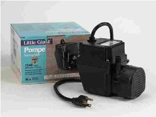 Little Giant 2E 38N, 300 GPH   Dual Purpose Pump, 6' Power Cord, Black (502403)   Sump Pumps  