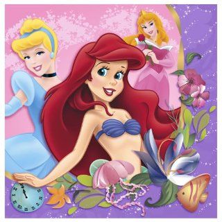 Lets Party By Hallmark Disney Princess Dreams Lunch Napkins: Everything Else