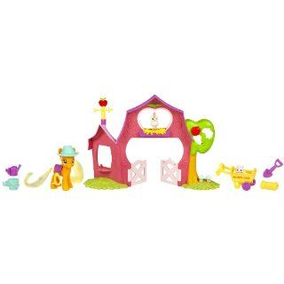 My Little Pony Applejack's Sweet Apple Barn Playset: Toys & Games