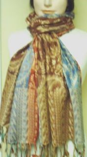 Imported from India most Gorgeous looking Pashmina Silk 75X30 Inches Scarf at  Womens Clothing store: Fashion Scarves