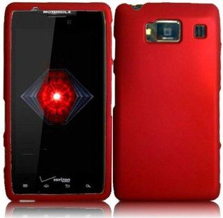 VMG Motorola Droid RAZR MAXX HD Hard Cell Phone Case Cover   DARK RED [by VANMOBILEGEAR] *** For New RAZR MAXX "HD" XT926 Only ***: Everything Else