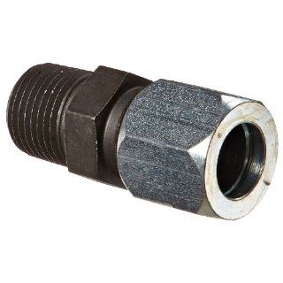 Eaton Weatherhead Carbon Steel Flareless 7000 Series Ermeto Tube Fitting, Male Connector, 1/2" NPT Male x 5/8" Tube OD: Compression Tube Fittings: Industrial & Scientific