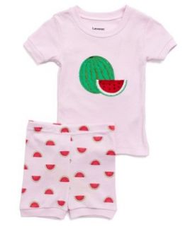 Leveret Shorts "Watermelon" 2 Piece Pajama 100% Cotton (Size 6M 5T) (12 18 Months): Infant And Toddler Pajama Sets: Clothing