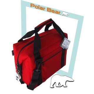 Polar Bear Coolers 12 Pack Soft Cooler, Red : Sports & Outdoors