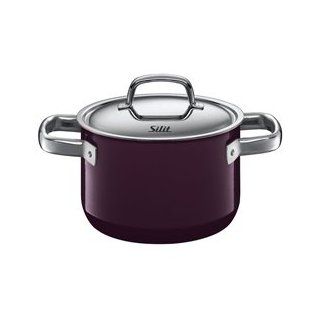 Silit Fleisch Topf mit Deckel  24cm Dark Purple: Küche & Haushalt