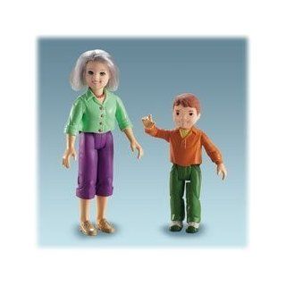 Fisher Price Loving Family Grandma and Brother Dolls: Toys & Games