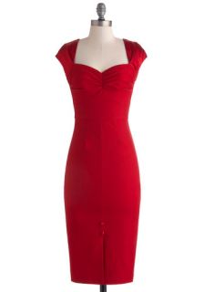 Stop Staring Red Carpet Ready Dress  Mod Retro Vintage Dresses
