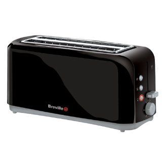 BREVILLE VTT233   4 Scheiben Toaster in Schwarz: Küche & Haushalt