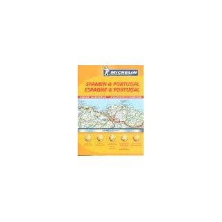 Spanien und Portugal Strassen  und Reiseatlas 1 : 400 000 Michelin Karten: Bücher