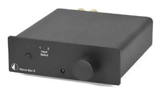 Pro Ject Stereo Box S   Stereo Vollverstrker   Schwarz: Elektronik