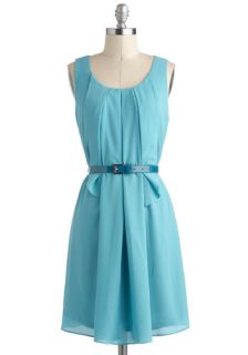 Turquoise about Town Dress  Mod Retro Vintage Dresses