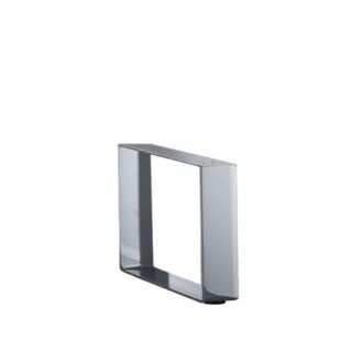 TABLON KUFE fr ein Sideboard aus stabilem, verchromten Stahl / 260 mm Hhe / Tischuntergestell / Tischunterbau / Tischfu: Küche & Haushalt