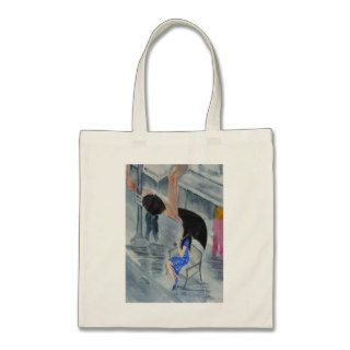 Woman in the Polka Dot Dress II Tote Bag