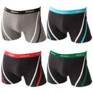 4er Pack Herren Retroshorts Boxershorts Pesail 250 mehrfarbig: Bekleidung