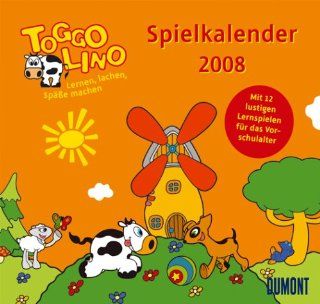 Toggolino der Abenteuerfinder   Lernspielkalender 2008: Lernen, lachen, Spe machen: Bücher