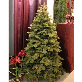 Edler Tannenbaum KONRAD mit Tannenzapfen, 255cm,  180cm   knstlicher Weihnachtsbaum: Küche & Haushalt