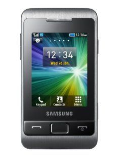 Samsung C3330 Handy 2,4 Zoll metallic silber: Elektronik