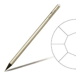 Bleistift mit SWAROVSKI ELEMENTS Piffl Pen silber glänzend mit Denim Blue (266): Bürobedarf & Schreibwaren