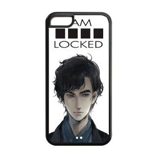 Hot TV Series Sherlock TPU Inspired Design Case Cover Protective For Iphone 5c iphone5c NY253: Cell Phones & Accessories