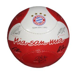 FC Bayern Mnchen Ball Signature 2012/2013 Autogrammball Gr.5: Sport & Freizeit
