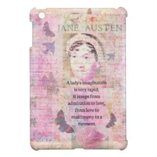 Jane Austen humorous quote regarding love iPad Mini Case