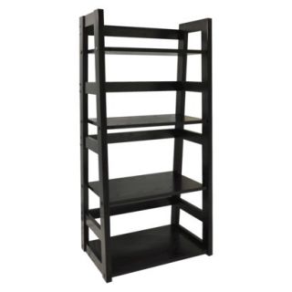Convenience Concepts 4 Shelf Bookcase   Black
