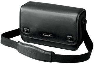 Panasonic DMW BAL1 K  LUMIX Leather Soft Carrying Bag with Strap for Lumix G series (Japan Import) : Camera Cases : Camera & Photo