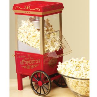 Nostalgia Electrics Old Fashioned 3.5 Ounce Movietime Hot Air Popcorn