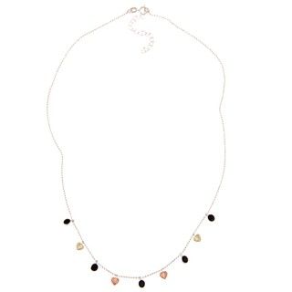 Black Hills Gold over Silver Onyx Necklace Black Hills Gold Black Hills Gold Necklaces
