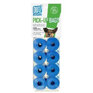 Out! 120 Count Waste Pick Up Bags Refill for Dogs, Blue : Pet Waste Bags : Pet Supplies