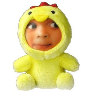 Custom Medium Baby Chicken Stuffed Animal 3D Face Doll: Toys & Games
