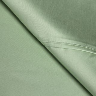 Elite Home Products Lancaster Sateen 1000 Cotton Blend Thread Count 6  Piece Sheet Set Green Size Queen
