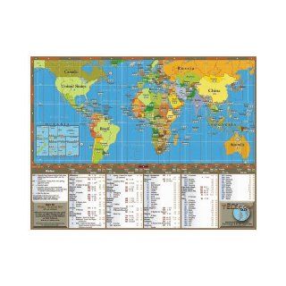 2002/2003 World Telecom Map: Country Codes, Area Codes and Time Zones for Every Country and All the Major Cities of the World (Office Six Pack): Office TimeSavers: 9781930242159: Books