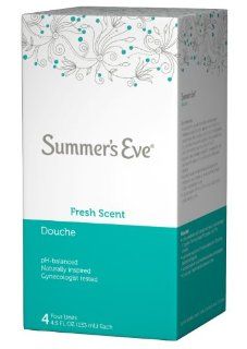 Summer's Eve Douche 4 Pack, Fresh Scent, 18 Ounce Boxes (Pack of 6): Health & Personal Care