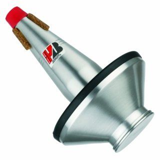 Humes & Berg Stonelined Adjustable Cup Aluminum Tenor Trombone Mute (272A): Musical Instruments