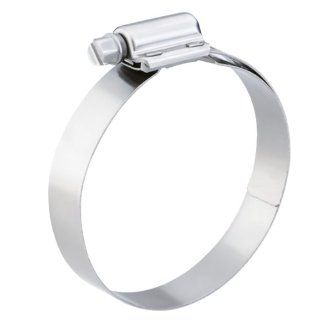 Breeze Hi Torque Liner Stainless Steel Hose Clamp, Worm Drive, SAE Size 262, 1 3/4" to 2 5/8" Diameter Range, 5/8" Band Width (Pack of 10): Worm Gear Hose Clamps: Industrial & Scientific