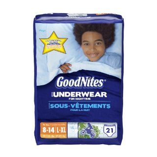Huggies GoodNites Underwear, Boys, Large/Extra Large, 21 Count: Health & Personal Care