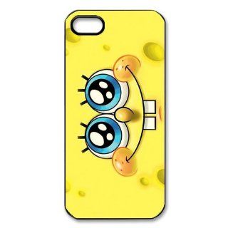 Personalized Custom Cartoon Spongebob Squarepants Protective Cover Case for iPhone 5/5S TPU Cover Case 5S266SS Cell Phones & Accessories
