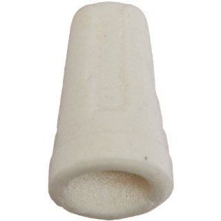 NSI Industries TOP S D Easy Twist Ceramic Wire Connector, 22 14 AWG, Small Size, White (Bag of 15): Wire Terminals: Industrial & Scientific
