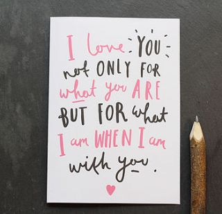 i love you valentine's day card by old english company