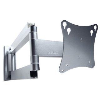 Articulating Arm Wall Mount with cable management for 13" 22" LCD TVs with VESA 75/100 mounting pattern Black: Computers & Accessories