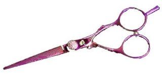 Kamisori Titanium Collection Rosa #H 4 5.5" Pink Cutting Shears : Hair Coloring Brushes And Combs : Beauty